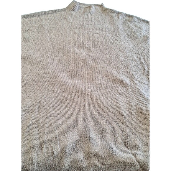 Urban Outfitters Mock Neck Sweater Womens ES-TP Tan Long sleeve, split bottom. - Picture 8 of 11